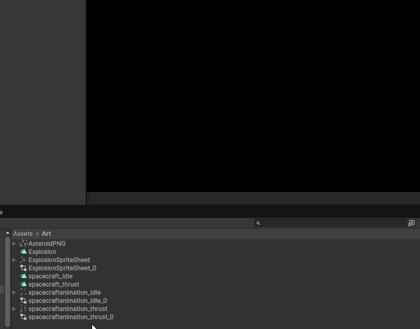 gif of deleting our animator