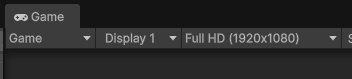 Screen shot showing the the resolution of the game is set to Full HD