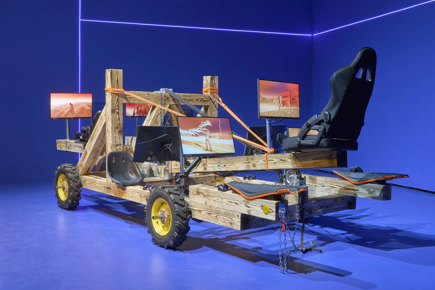 Image of Feral metaverse installation
