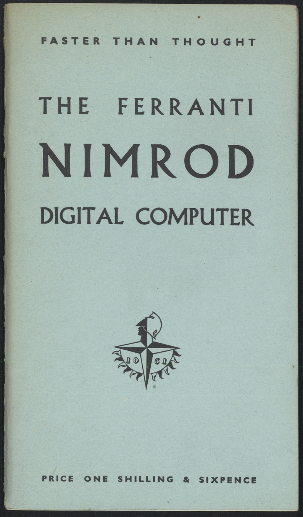 Brochure cover for Nimrod