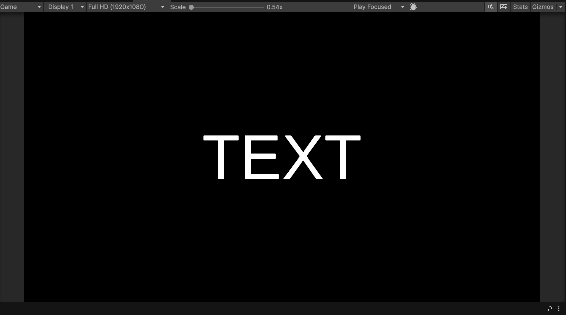 Image of screen with the word text