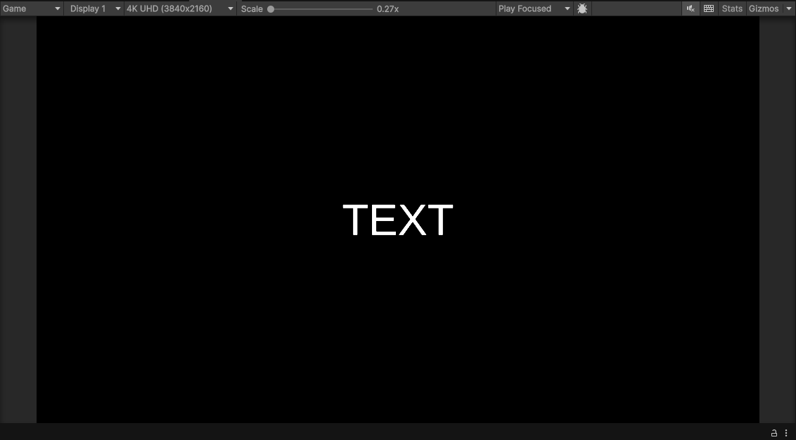 Image showing the same text as above but now the text appears smaller