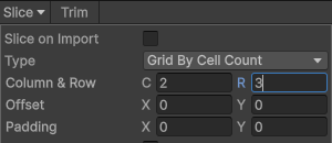 Image showing grid by cell count options
