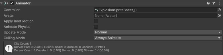 Image of Animator component