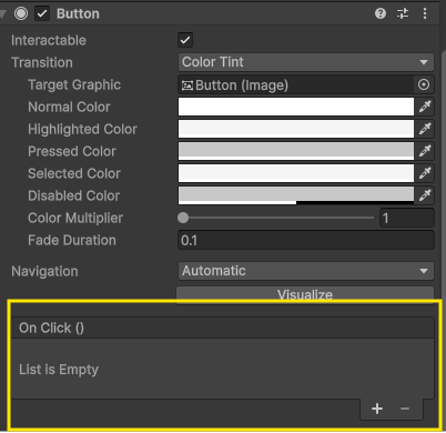 Image showing on click highlighted