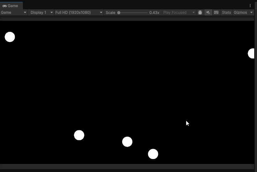animated gif showing the circles popping as they move on and off the screen